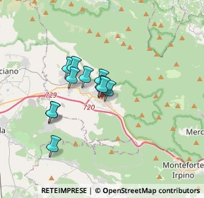 Mappa Via Roma 185 via Stella Nola, 83027 Mugnano del Cardinale AV, Italia (2.60909)