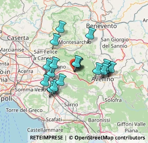 Mappa Via Roma 185 via Stella Nola, 83027 Mugnano del Cardinale AV, Italia (11.689)