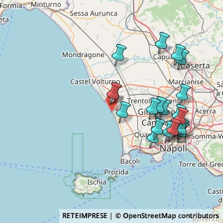 Mappa Via Paganini, 81030 Castel Volturno CE, Italia (17.9355)