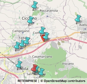 Mappa SS7bis - Via Nazionale delle Puglie, 80032 Casamarciano NA, Italia (2.51833)