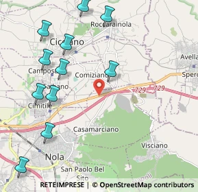Mappa SS7bis - Via Nazionale delle Puglie, 80032 Casamarciano NA, Italia (2.70455)