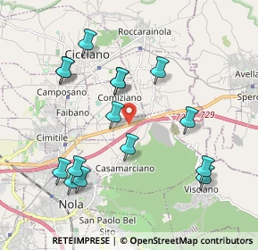 Mappa SS7bis - Via Nazionale delle Puglie, 80032 Casamarciano NA, Italia (2.18467)