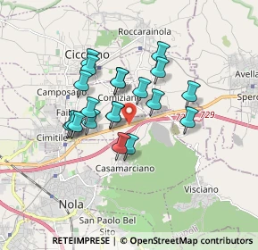 Mappa SS7bis - Via Nazionale delle Puglie, 80032 Casamarciano NA, Italia (1.4565)