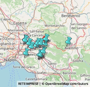 Mappa SS7bis - Via Nazionale delle Puglie, 80032 Casamarciano NA, Italia (11.09267)