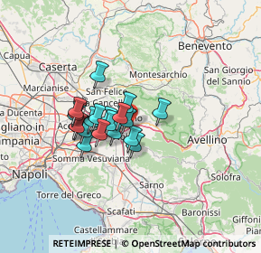 Mappa SS7bis - Via Nazionale delle Puglie, 80032 Casamarciano NA, Italia (10.0225)