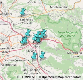Mappa SS7bis - Via Nazionale delle Puglie, 80032 Casamarciano NA, Italia (5.34833)