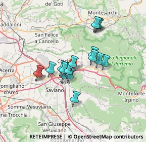 Mappa SS7bis - Via Nazionale delle Puglie, 80032 Casamarciano NA, Italia (5.78353)