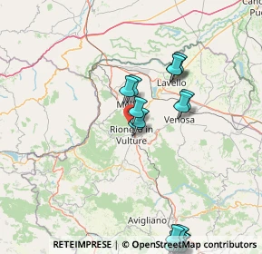 Mappa Via delle Cave, 85022 Barile PZ, Italia (21.973)