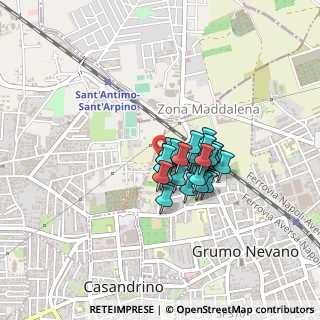 Mappa Via Francesco Cilea, 80028 Grumo Nevano NA, Italia (0.27407)