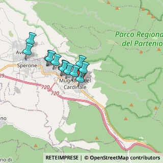 Mappa Via Monte Vergine, 83027 Mugnano del Cardinale AV, Italia (1.49167)