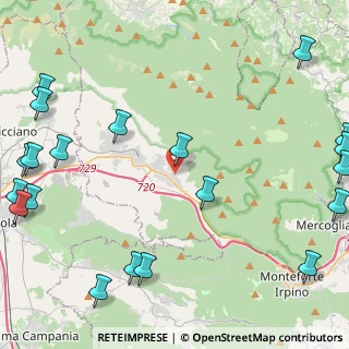 Mappa Via Monte Vergine, 83027 Mugnano del Cardinale AV, Italia (7.1965)