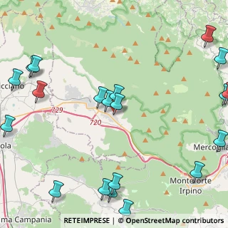 Mappa Via Monte Vergine, 83027 Mugnano del Cardinale AV, Italia (6.6755)