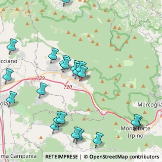 Mappa Via Monte Vergine, 83027 Mugnano del Cardinale AV, Italia (5.4295)