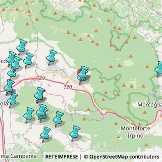 Mappa Via Monte Vergine, 83027 Mugnano del Cardinale AV, Italia (6.582)