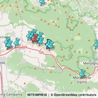 Mappa Via Monte Vergine, 83027 Mugnano del Cardinale AV, Italia (4.266)