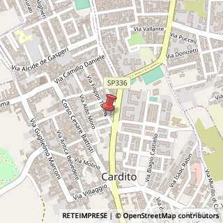 Mappa Via Minzoni Don, 2, 80024 Cardito, Napoli (Campania)