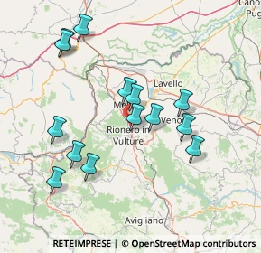 Mappa 85022 Barile PZ, Italia (15.71)