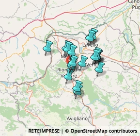 Mappa 85022 Barile PZ, Italia (9.5205)