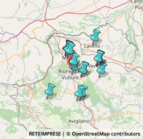 Mappa 85022 Barile PZ, Italia (9.5)