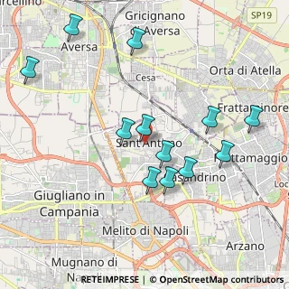 Mappa Via Francesco Durante, 80029 Sant'Antimo NA, Italia (2.17)