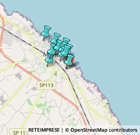 Mappa Via Procaccia, 70043 Monopoli BA, Italia (0.98615)