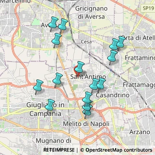 Mappa Via degli Oleandri, 80029 Sant'Antimo NA, Italia (2.138)