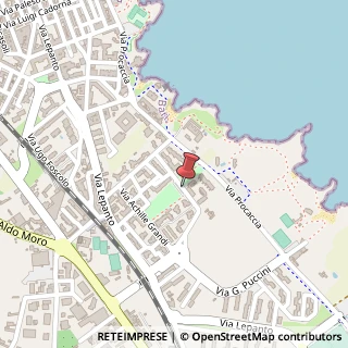 Mappa Via Ludovico Ariosto, 12, 70043 Monopoli, Bari (Puglia)