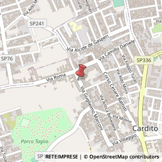 Mappa Via Guglielmo Marconi, 20, 80024 Cardito, Napoli (Campania)