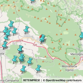 Mappa Via Campo Sportivo, 83027 Mugnano del Cardinale AV, Italia (6.6195)