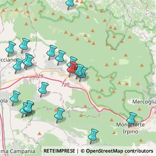 Mappa Via Campo Sportivo, 83027 Mugnano del Cardinale AV, Italia (5.6565)