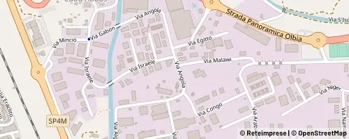 Mappa Olbia