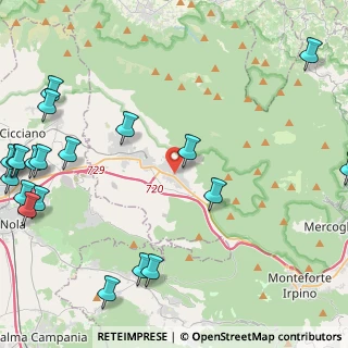 Mappa Via Vasta, 83027 Mugnano del Cardinale AV, Italia (7.0535)