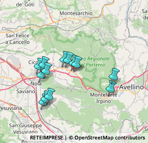 Mappa Via Vasta, 83027 Mugnano del Cardinale AV, Italia (6.69077)