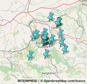 Mappa Via Croce, 85022 Barile PZ, Italia (8.9815)