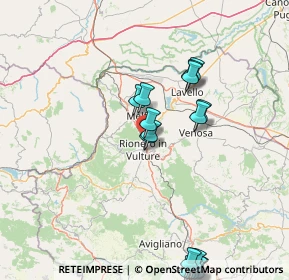 Mappa Via Croce, 85022 Barile PZ, Italia (21.815)