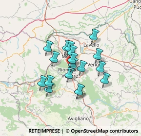 Mappa Via Croce, 85022 Barile PZ, Italia (10.75111)
