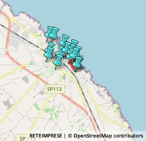 Mappa Via Lepanto, 70043 Monopoli BA, Italia (0.98688)