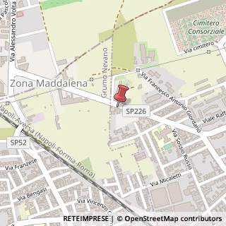Mappa Via Giuseppe Mazzini, 222, 80027 Frattamaggiore, Napoli (Campania)