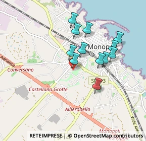 Mappa Via Madre Teresa di Calcutta, 70043 Monopoli BA, Italia (0.83)