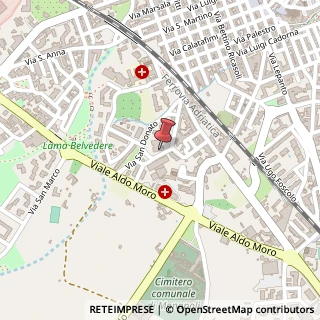Mappa Via San Donato, 25A, 70043 Monopoli, Bari (Puglia)