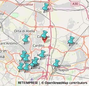 Mappa Via Strauss, 80023 Caivano NA, Italia (4.89077)