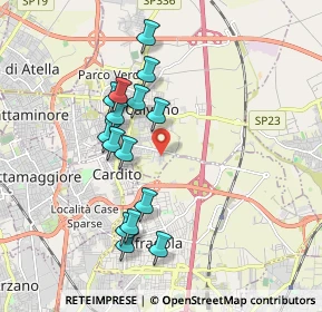 Mappa Via Strauss, 80023 Caivano NA, Italia (1.84667)