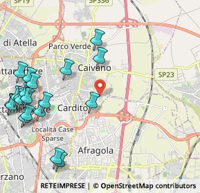 Mappa Via Strauss, 80023 Caivano NA, Italia (2.9795)