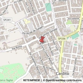Mappa Corso Cesare Battisti, 24, 80024 Cardito, Napoli (Campania)