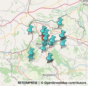 Mappa Vicolo Segreto, 85022 Barile PZ, Italia (10.0555)