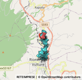 Mappa Vicolo Segreto, 85022 Barile PZ, Italia (1.204)