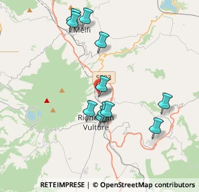 Mappa Vicolo Segreto, 85022 Barile PZ, Italia (3.85364)