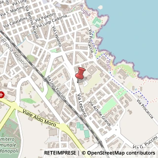 Mappa Via Lepanto, 92, 70043 Monopoli, Bari (Puglia)