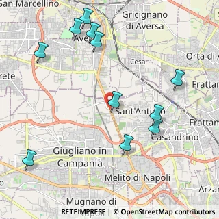 Mappa Via Appia km 18400, 80029 Sant'Antimo NA, Italia (2.67182)