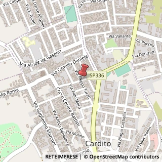 Mappa Via Filippo Turati,  29, 80024 Cardito, Napoli (Campania)